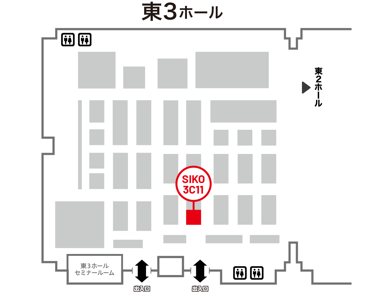 ブース会場マップ